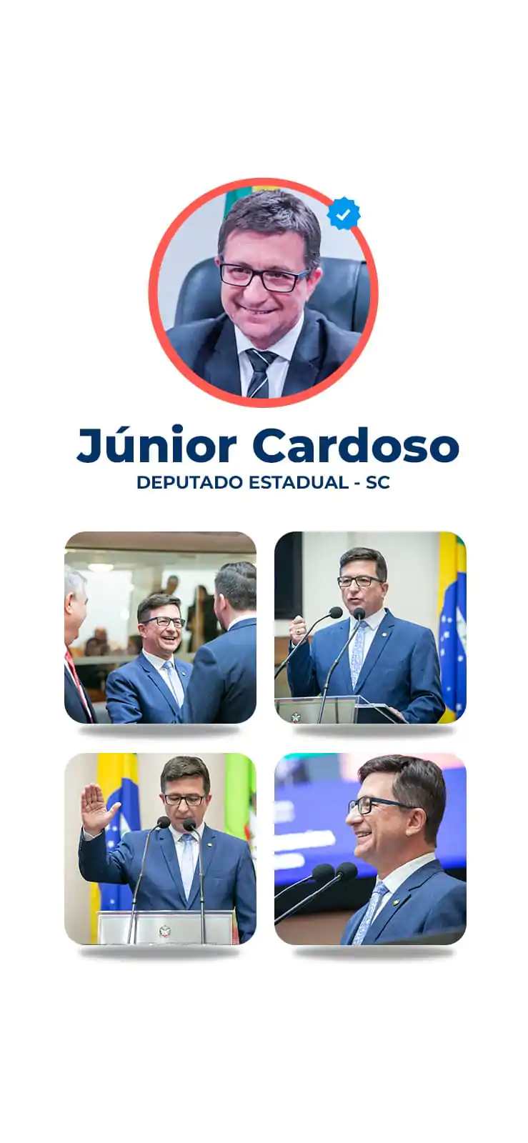 Case da campanha de Júnior Cardoso